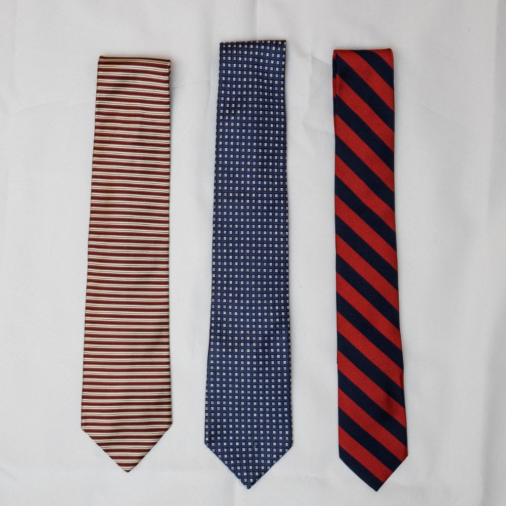 Tommy Hilfiger tie lot 100% silk